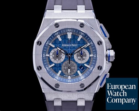 audemars piguet offshore blue dial|audemars piguet 26480ti.